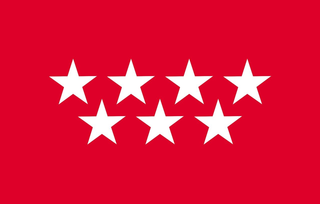 madrid, community of madrid, flag, spain, region, red community, red communication, madrid, madrid, madrid, madrid, madrid